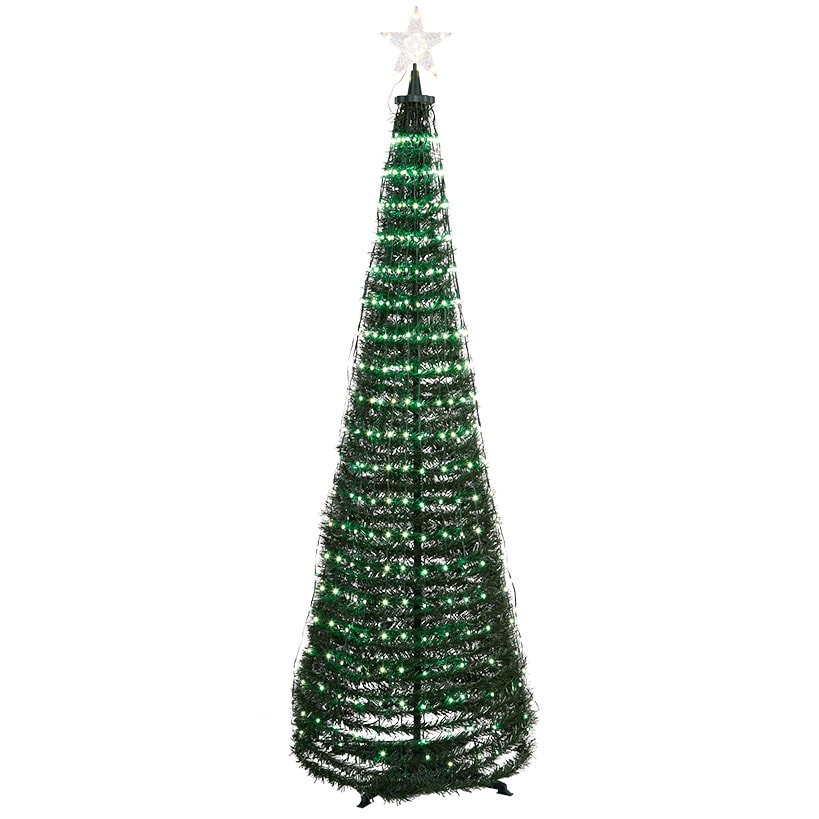Multi-Function Color-Change 6-Ft Christmas Tree