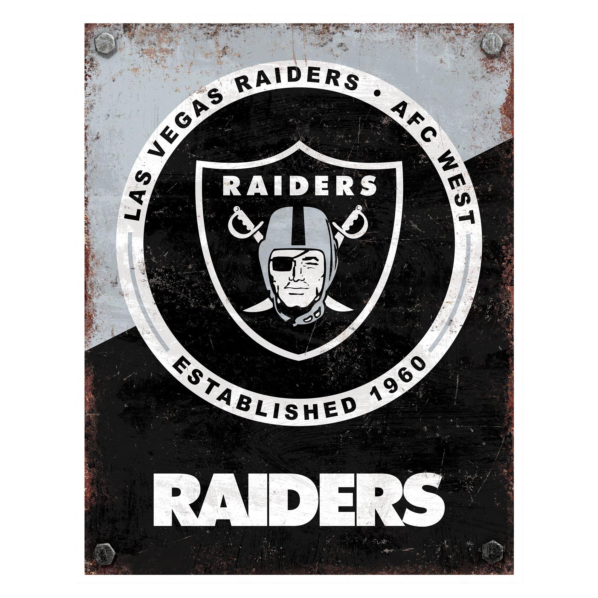 NFL Established Year Metal Sign