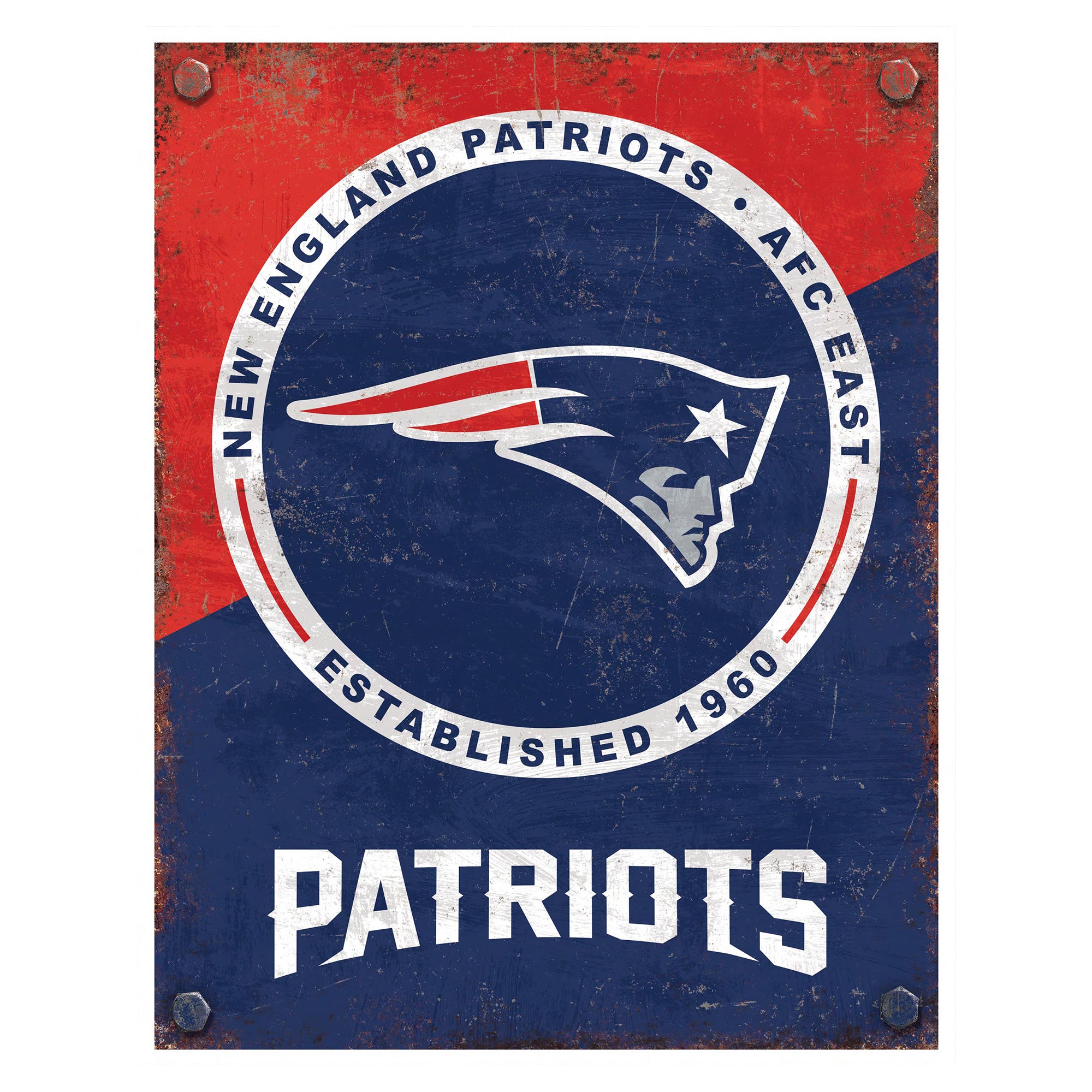 NFL Established Year Metal Sign