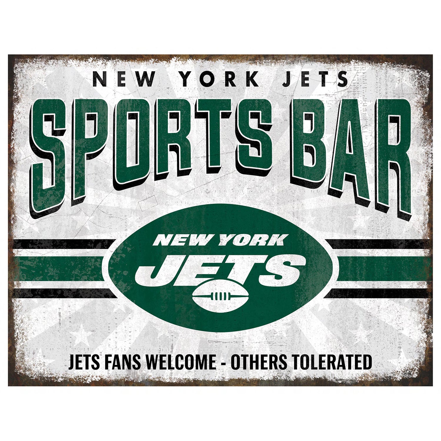 NFL Sports Bar Metal Sign