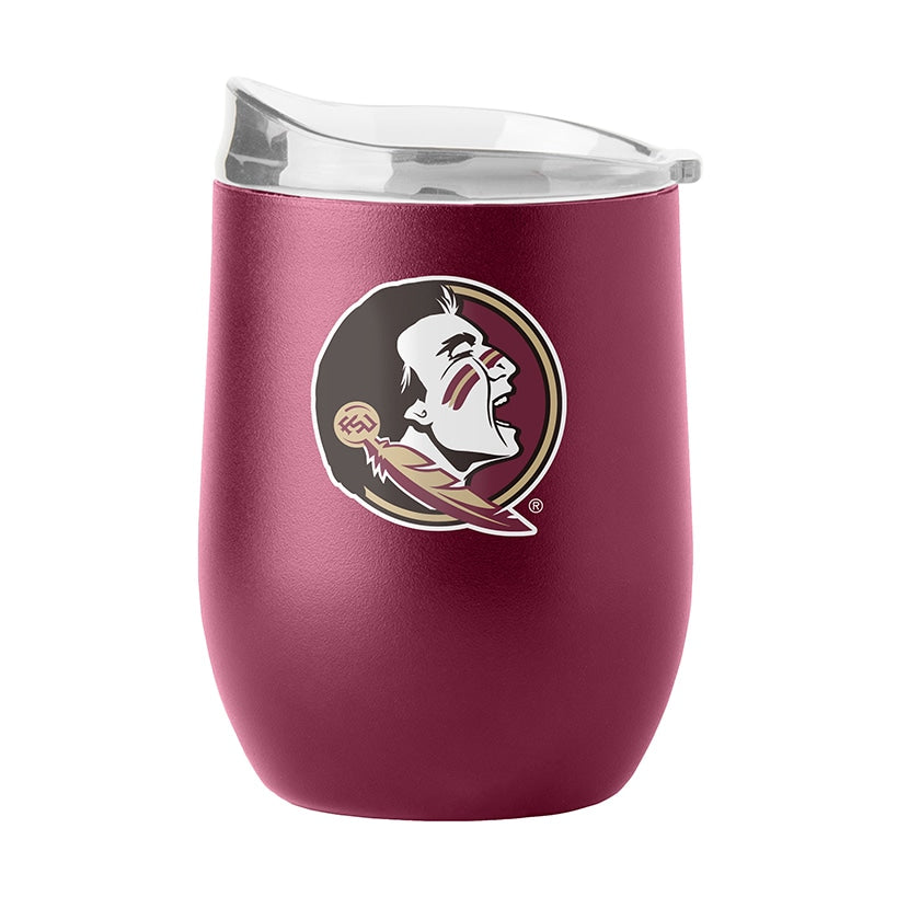 NCAA Flipside Powder Coat Curved Tumbler