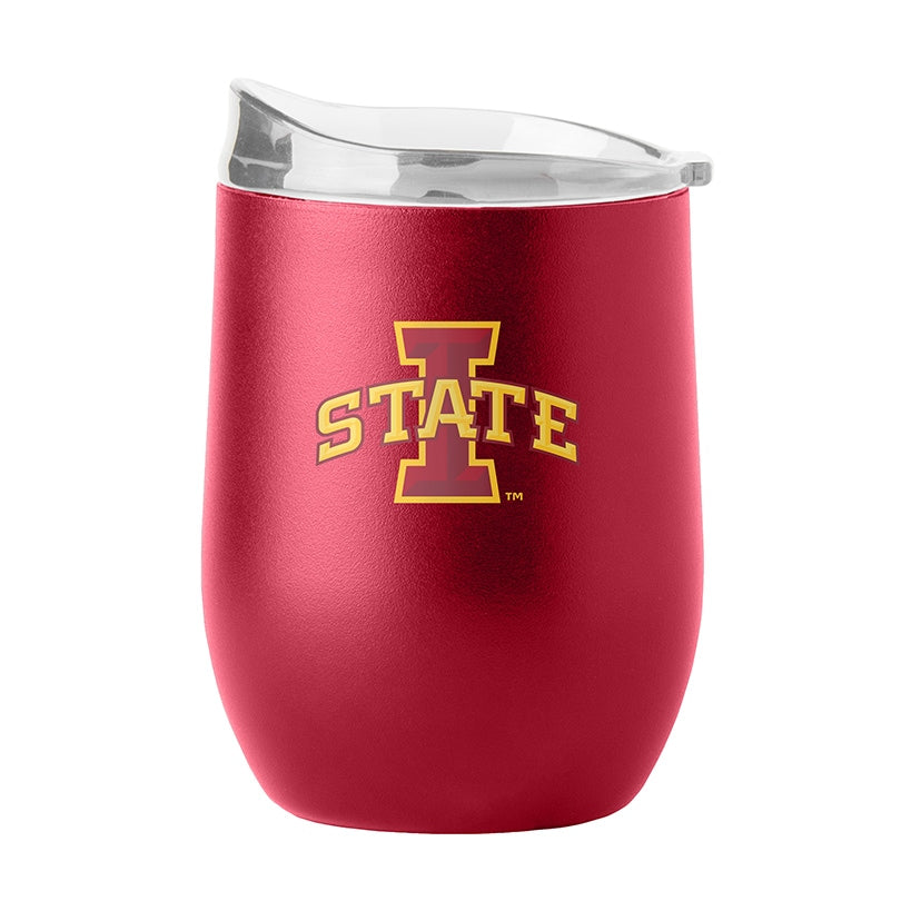 NCAA Flipside Powder Coat Curved Tumbler