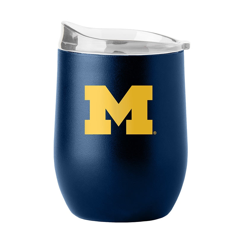 NCAA Flipside Powder Coat Curved Tumbler
