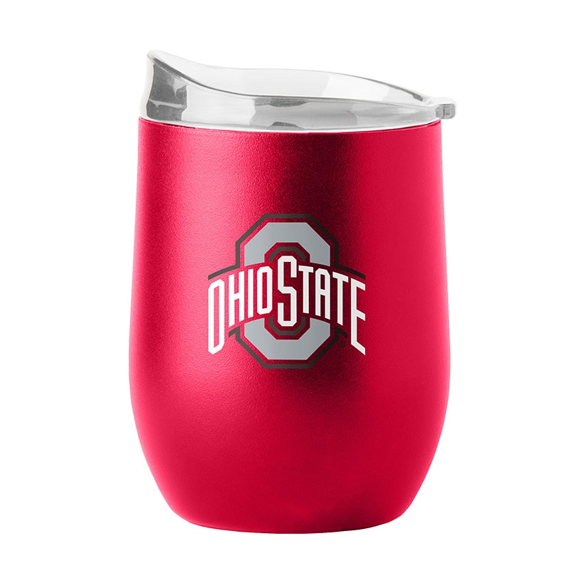 NCAA Flipside Powder Coat Curved Tumbler