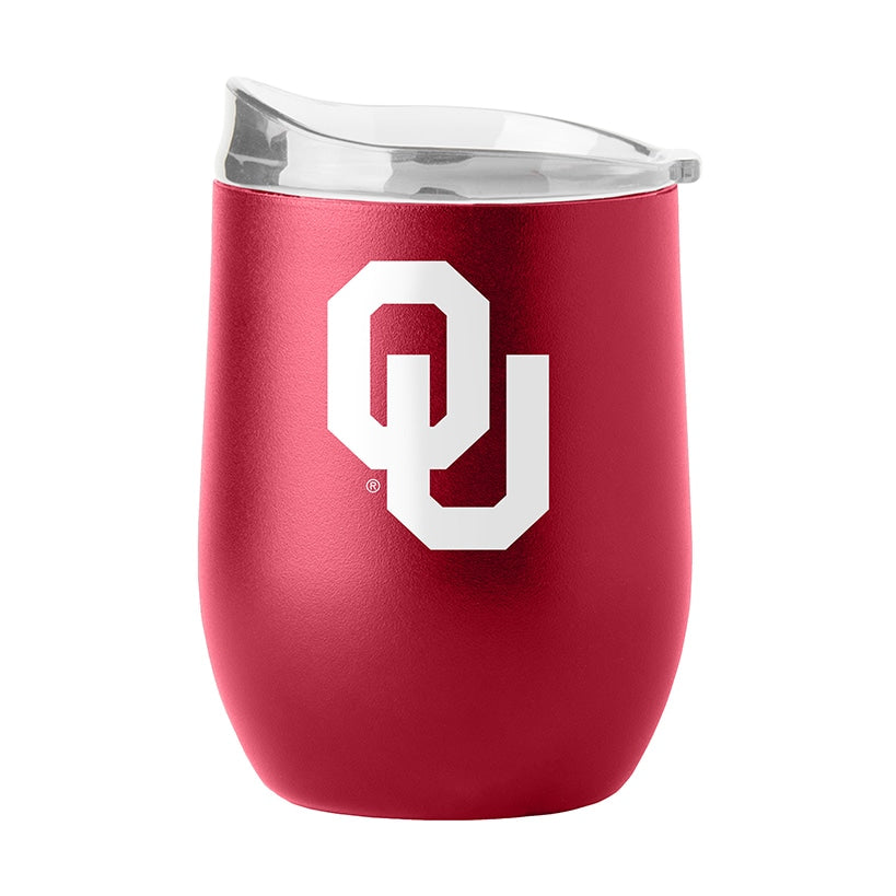 NCAA Flipside Powder Coat Curved Tumbler