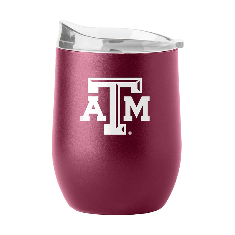 NCAA Flipside Powder Coat Curved Tumbler