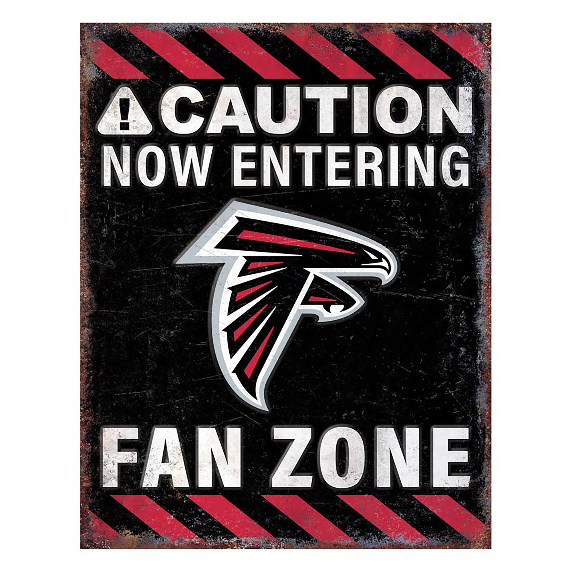NFL Fan Zone Metal Sign