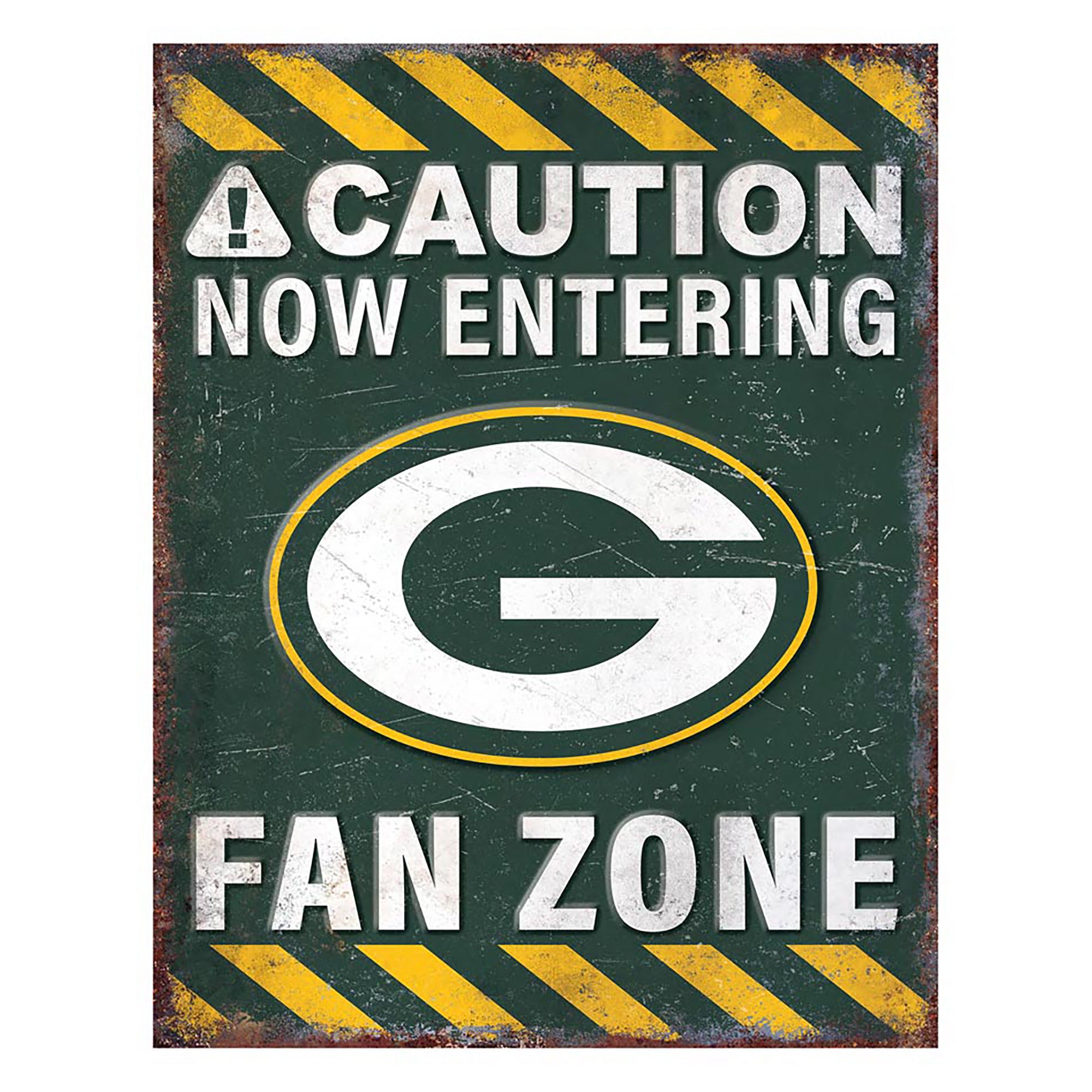 NFL Fan Zone Metal Sign