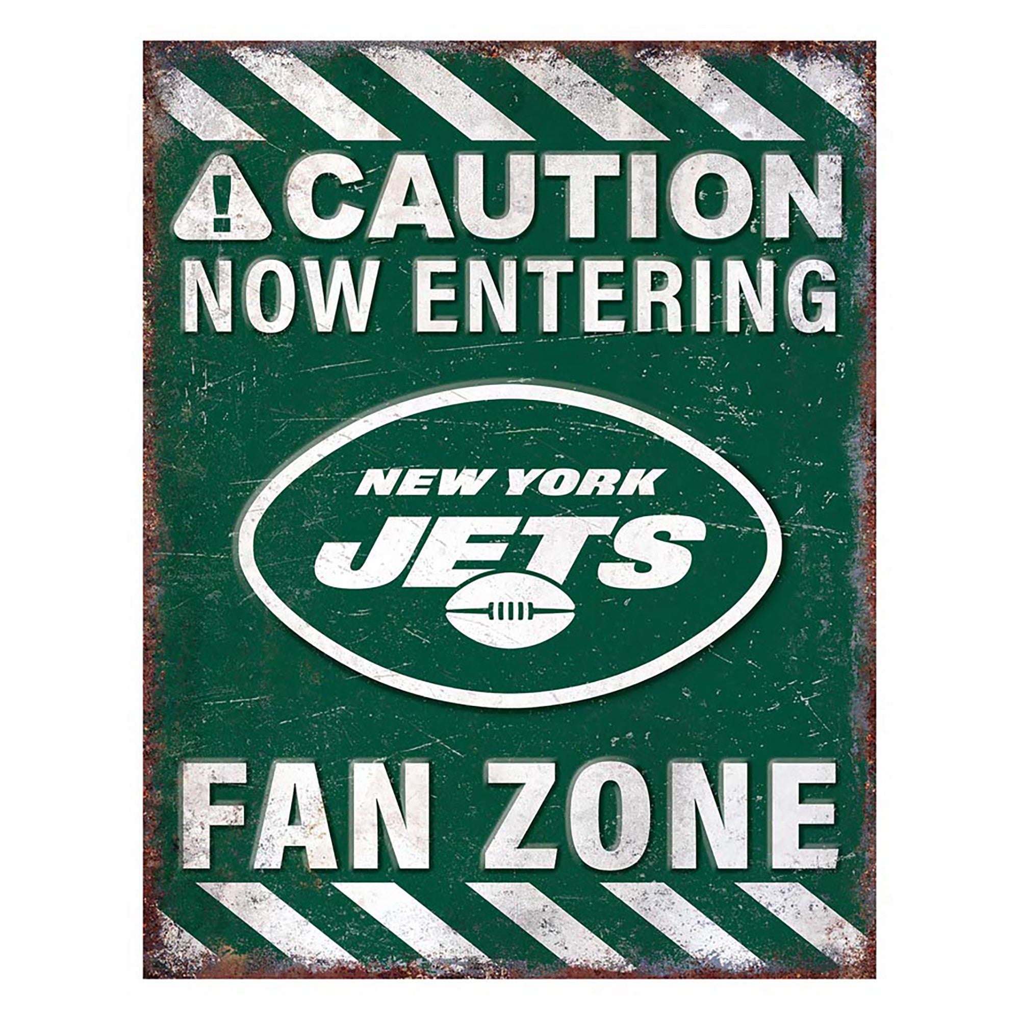 NFL Fan Zone Metal Sign