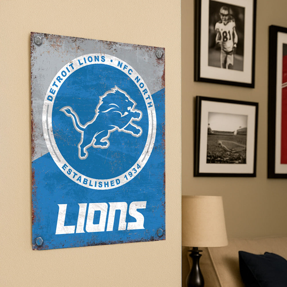 NFL Established Year Metal Sign