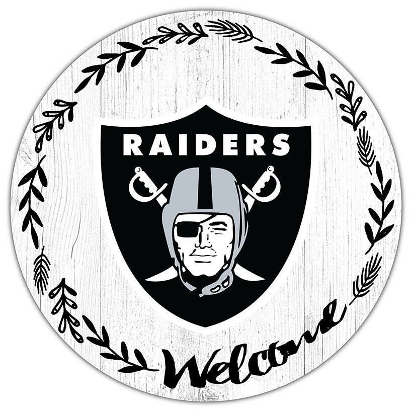NFL 12" Welcome Circle Sign