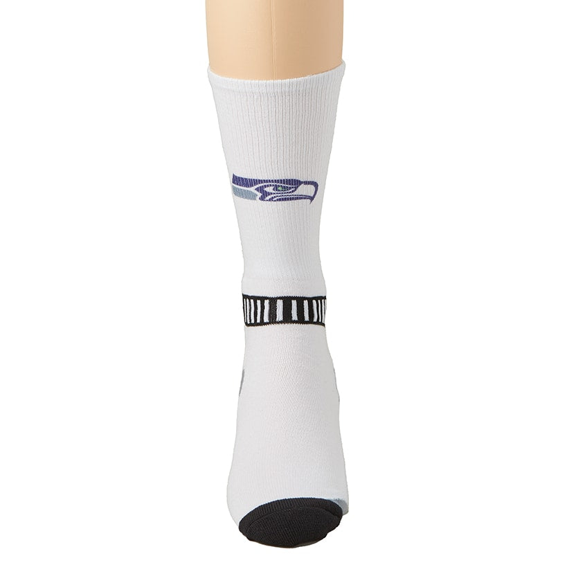 NFL Athletic Crew Socks Packers or Seahawks