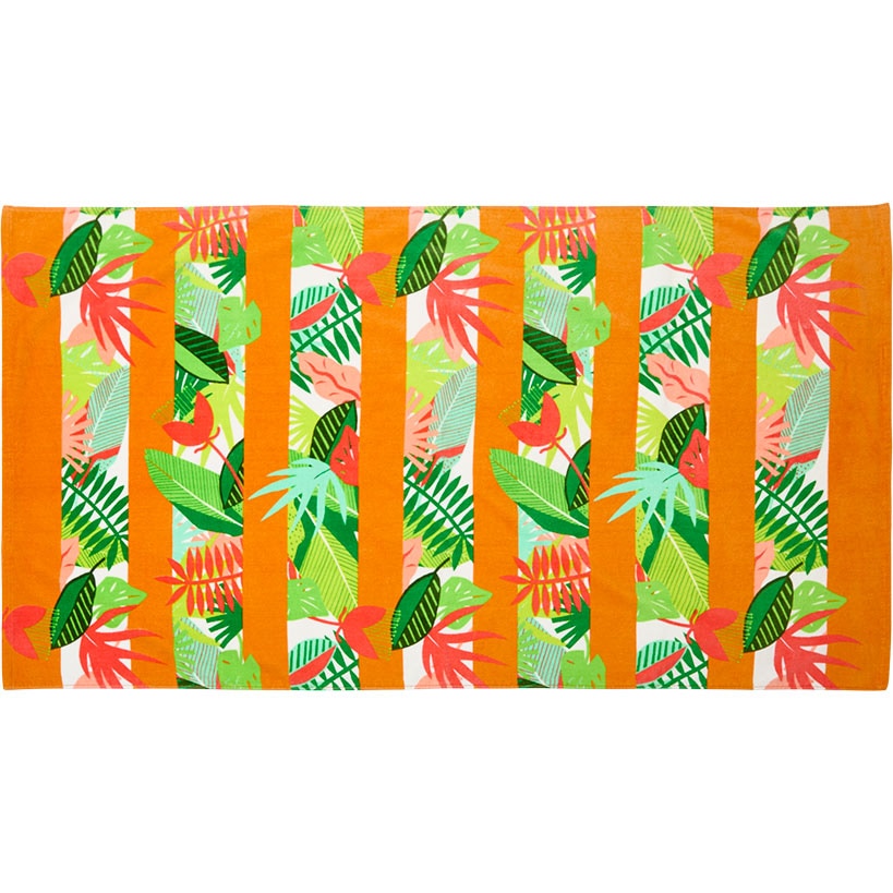 Novelty Beach Towel Cotton Oversized 34x64