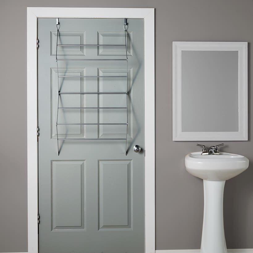 Over-the-Door Towel Rack#select-towel-rack_silver