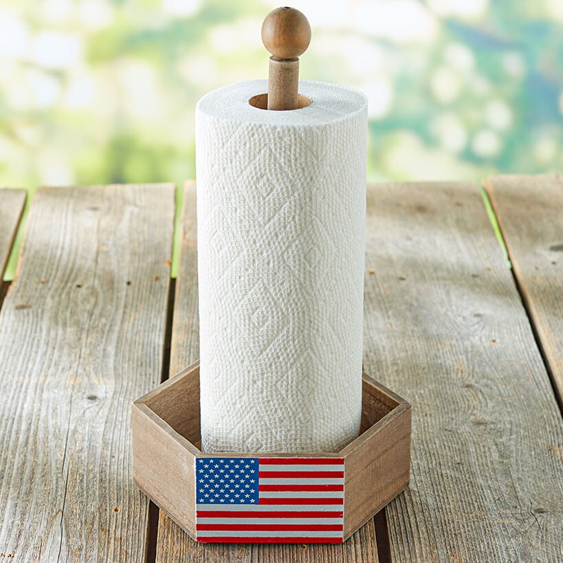 Wooden Americana Serving Collection