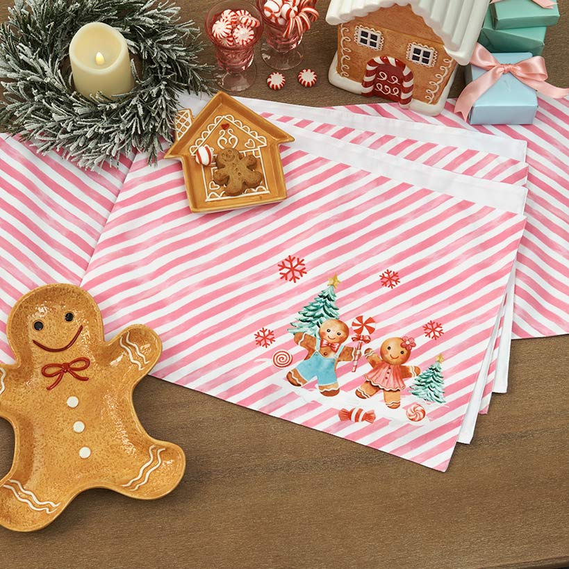 Table Runner Gingerbread