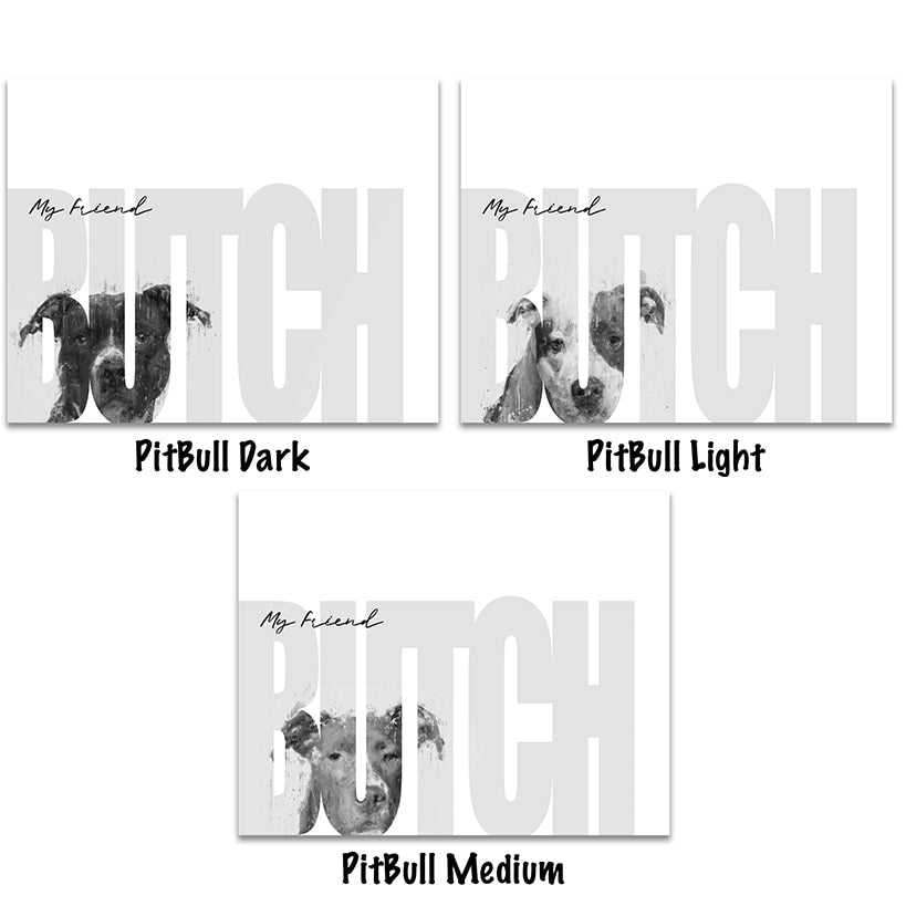 Personalized "My Friend" Dog Wall Hangings