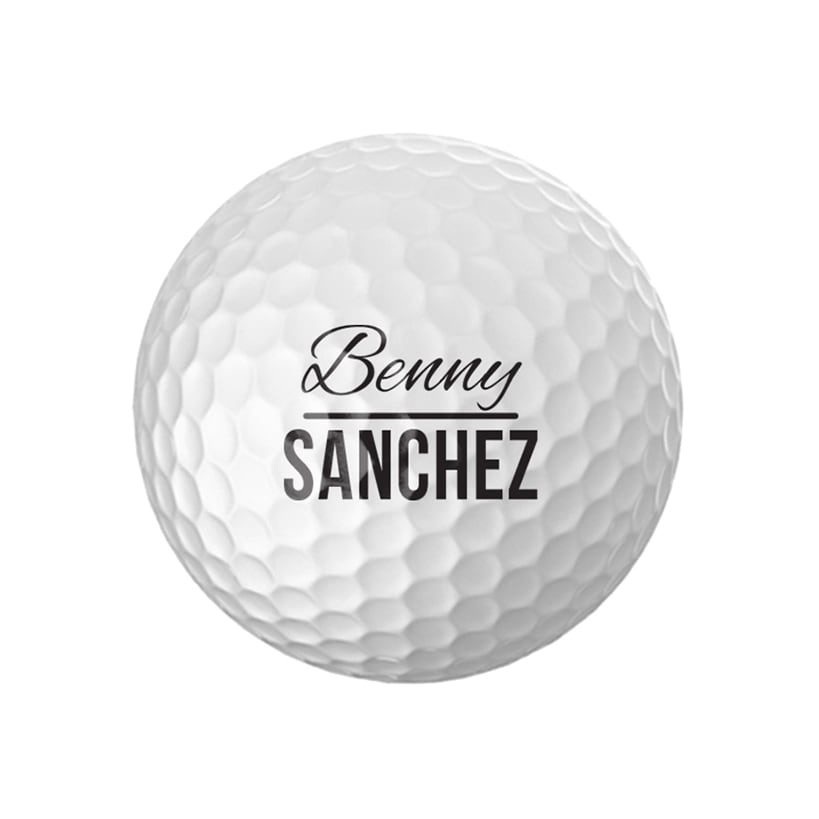 Personalized Golf Balls Set of 12