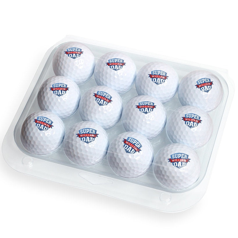 Personalized Golf Balls Set of 12