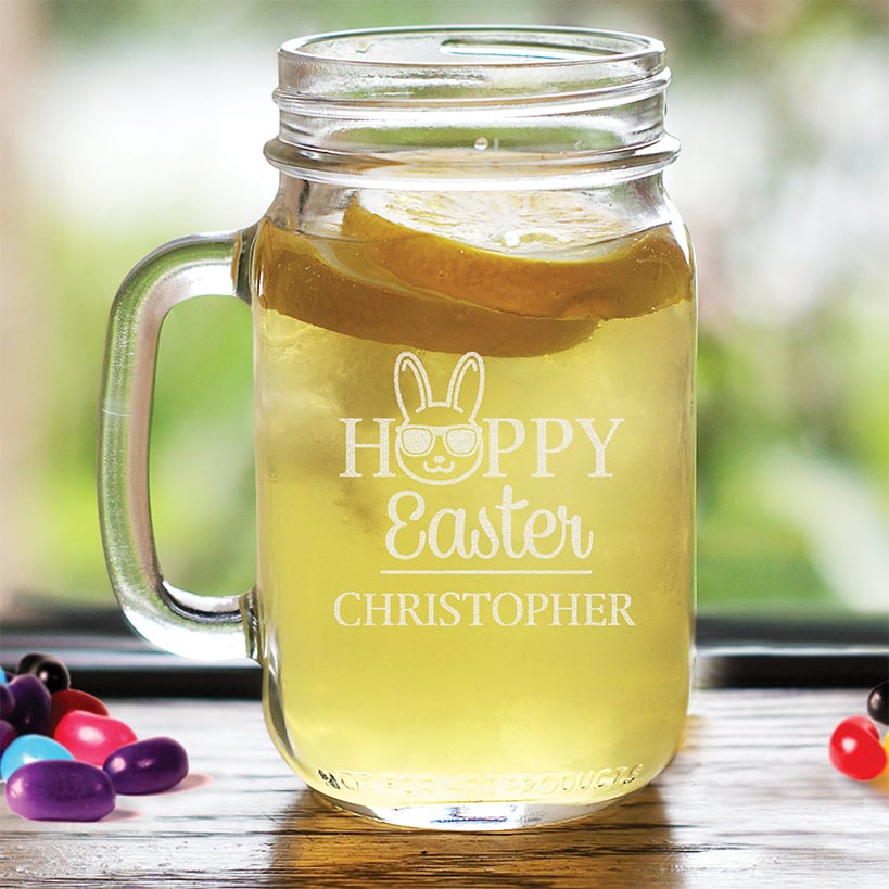 Personalized Easter Mason Jar