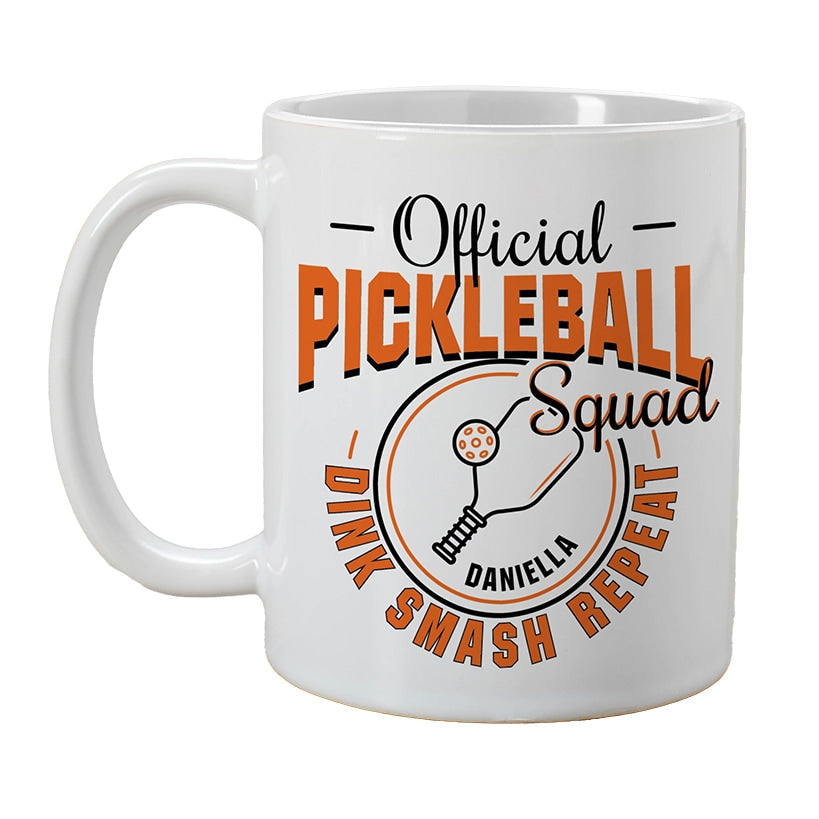 Personalized Pickleball Squad Coffee Mug