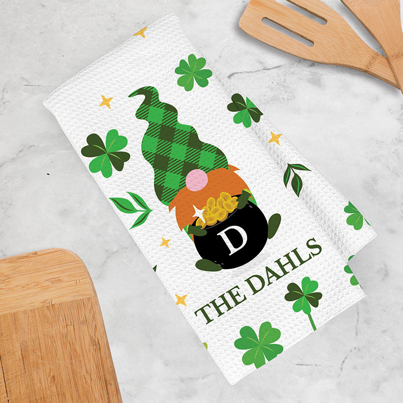 Personalized Spring Tea Towel