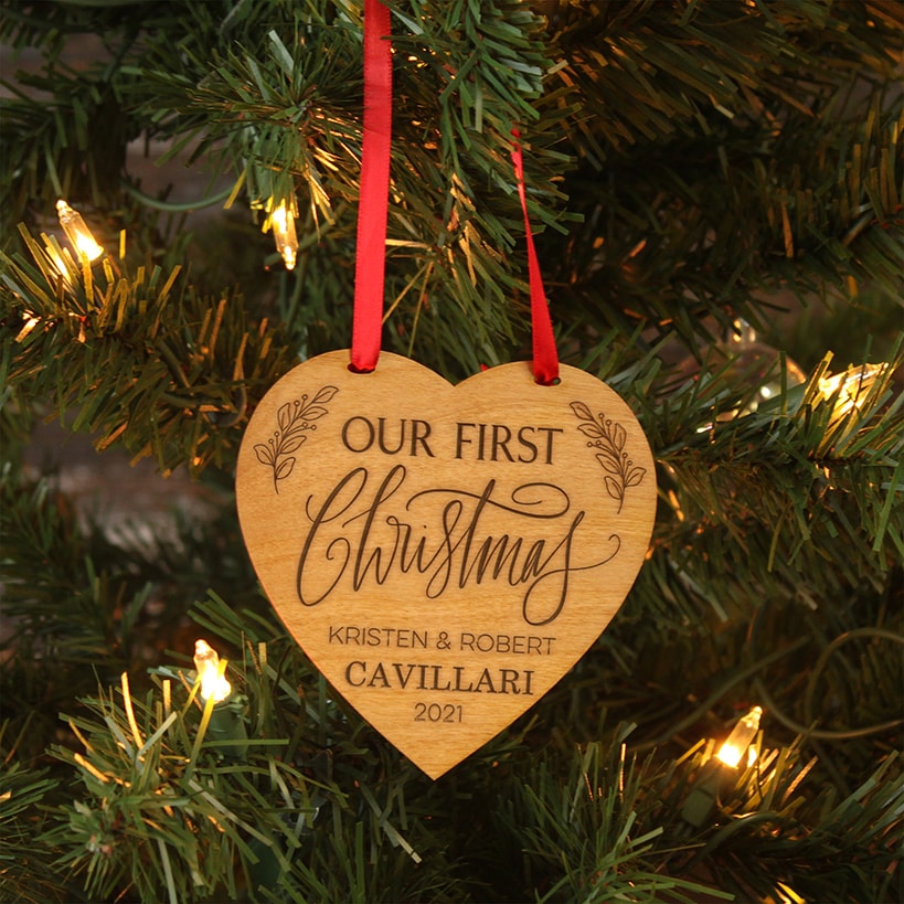 Personalized Wood Ornaments