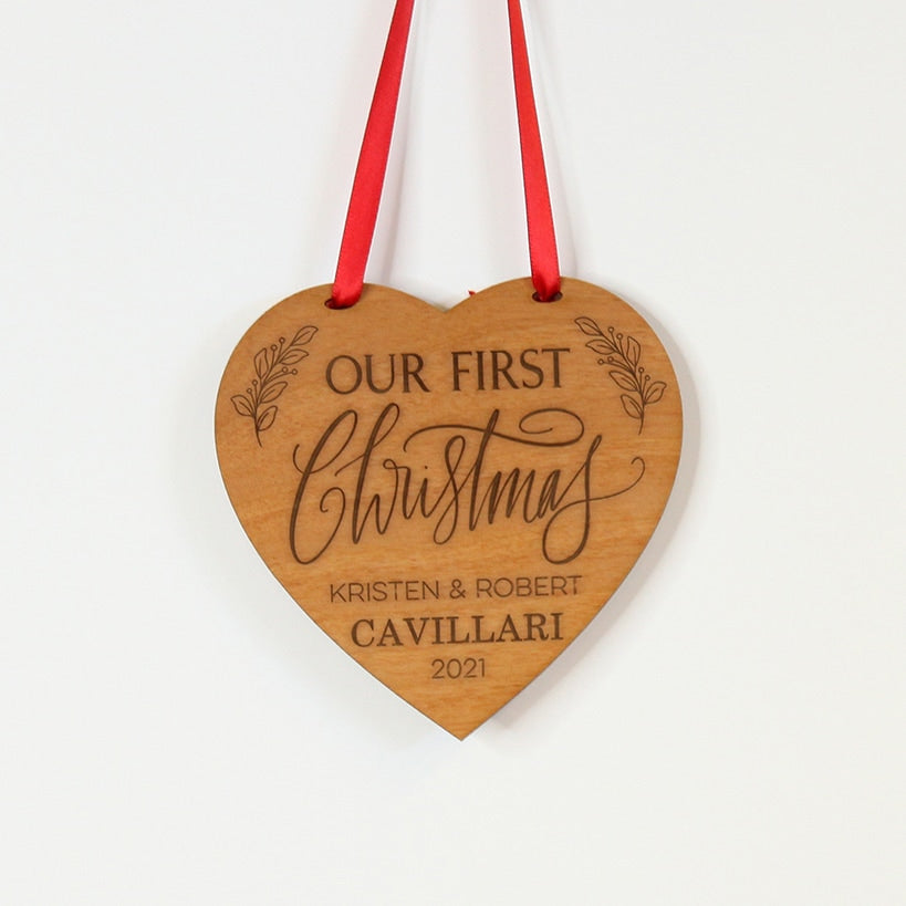 Personalized Wood Ornaments