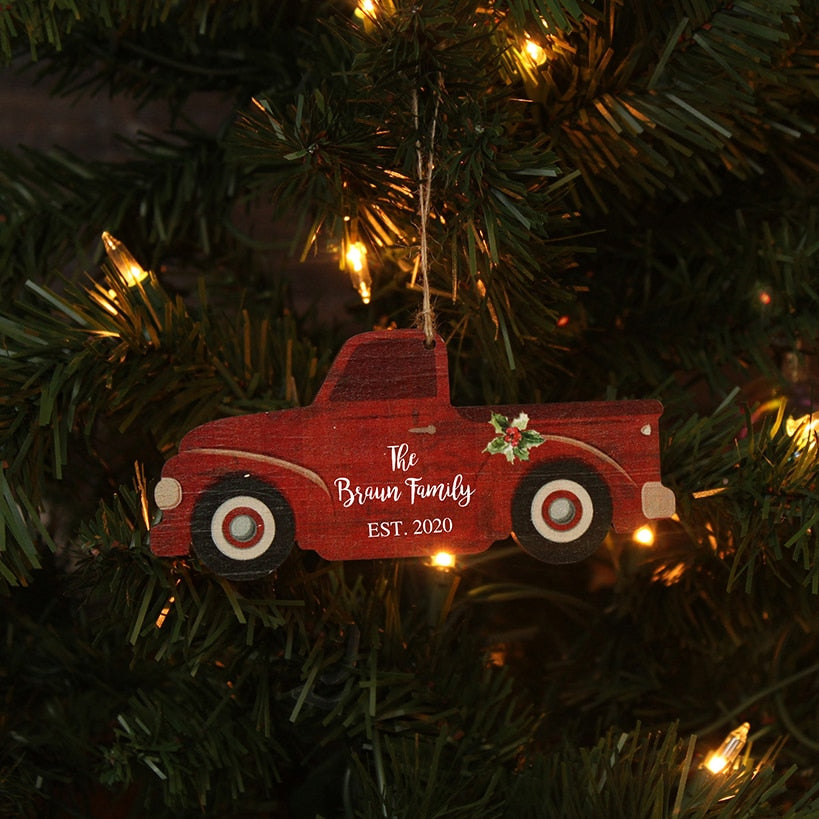 Personalized Wood Ornaments