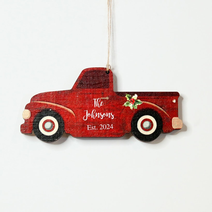 Personalized Wood Ornaments
