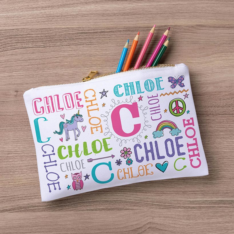 Personalized Zipper Pouch