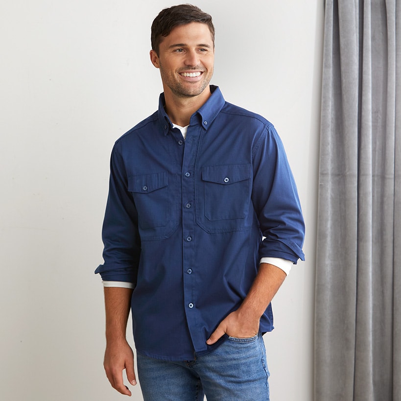 Pioneer Men's Long Sleeve Shirt