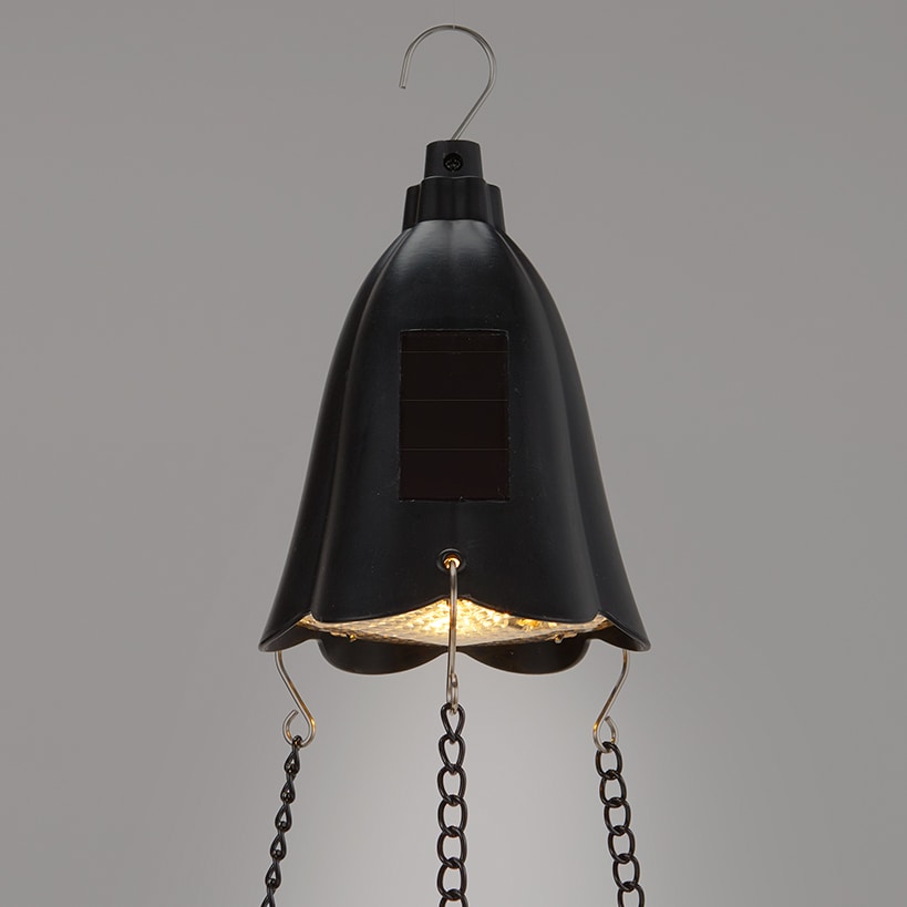 Hanging Basket Planter with Solar Light