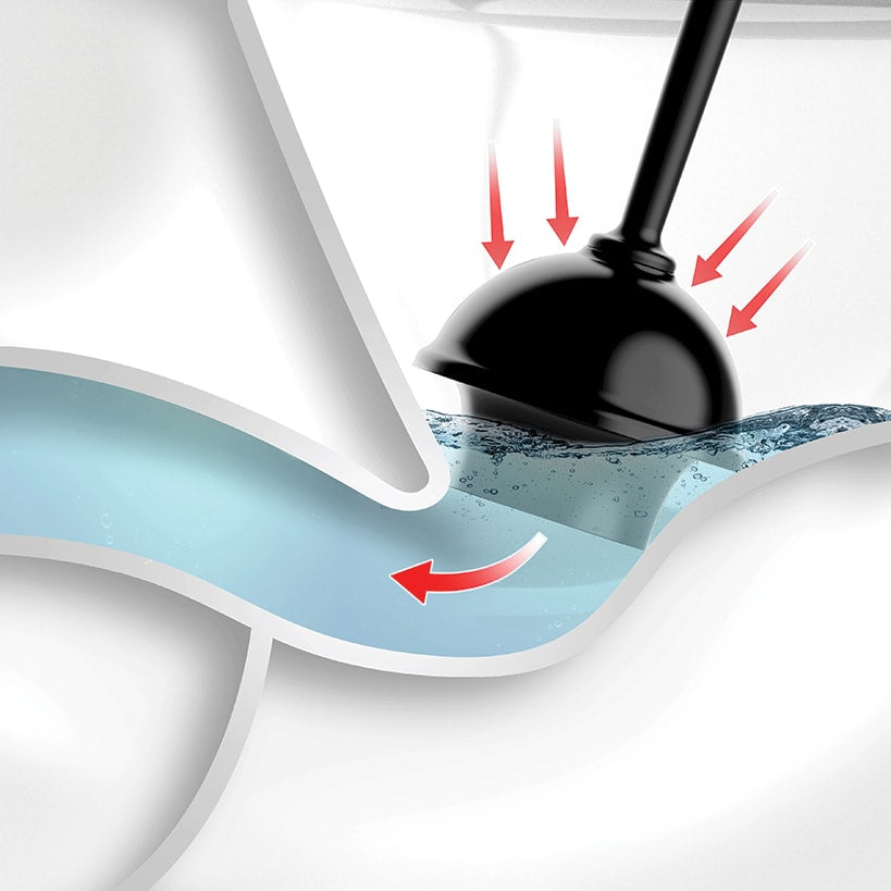 Plungeroo® Plunger & Toilet Scrubber Caddy
