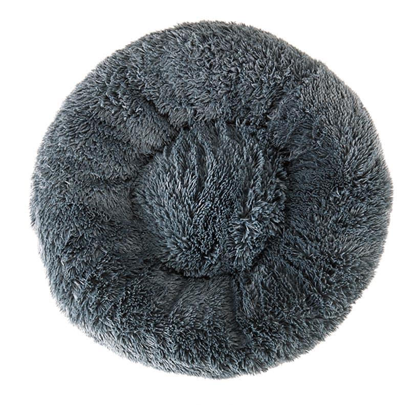 Small Round Pet Plush Donut Bed