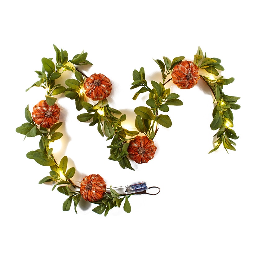 Harvest Plaid Decor