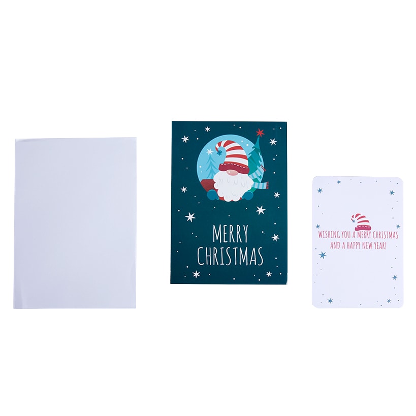 3-D Pop-Up Holiday Greeting Card