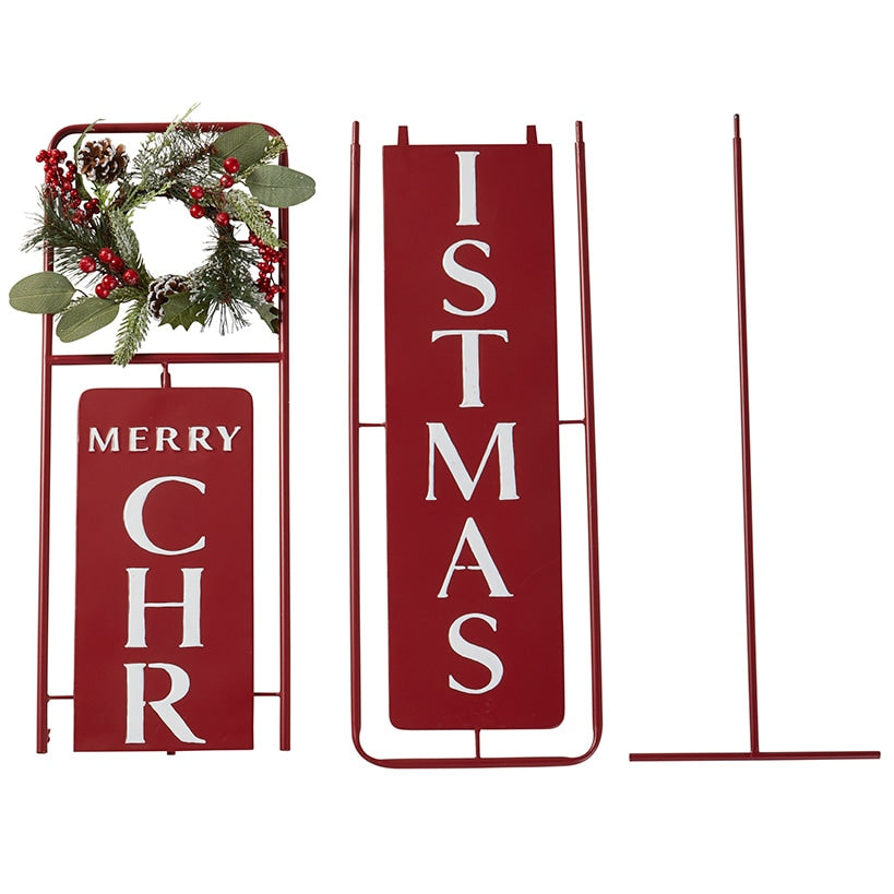 Christmas Porch Leaner