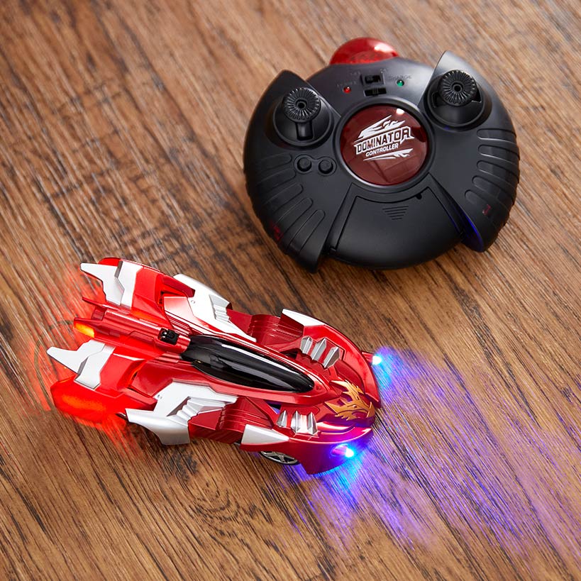 Remote Control Wall-Climbing Car - Rechargeable with LED Lights