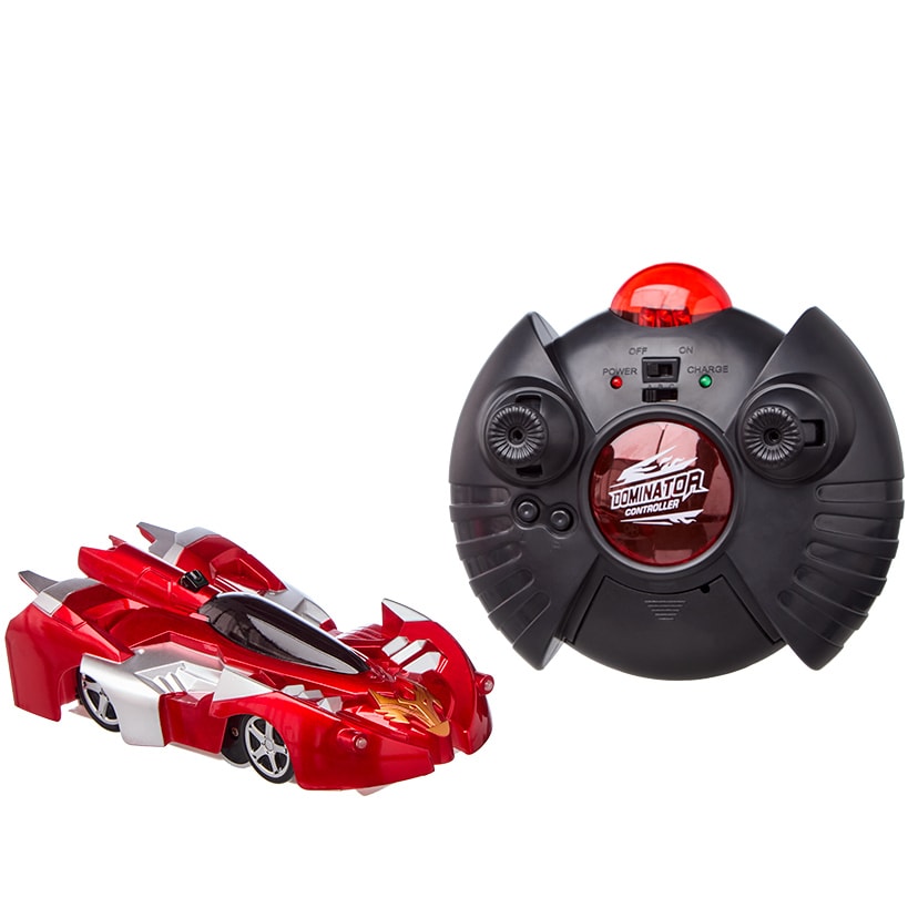 Remote Control Wall-Climbing Car - Rechargeable with LED Lights