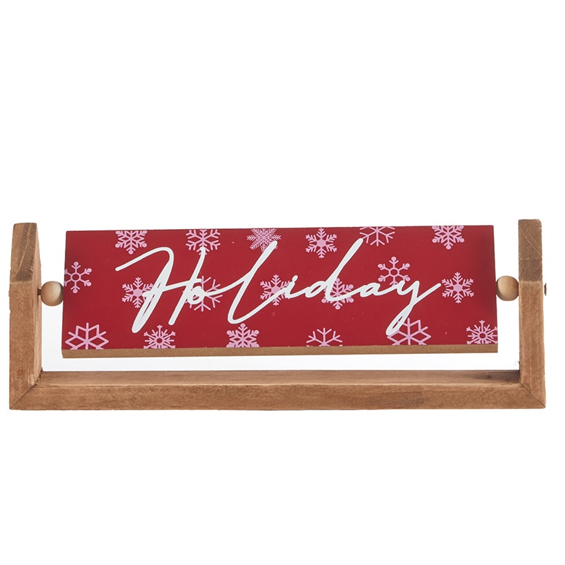 Spinning Double-Sided Signs