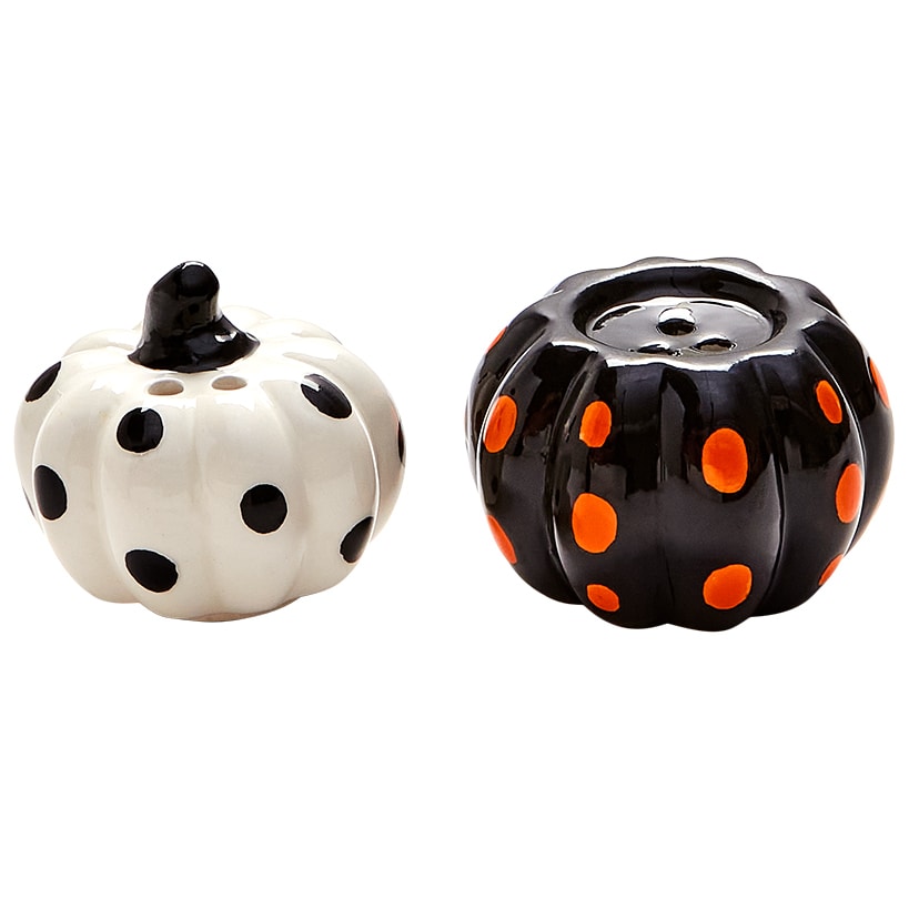 Plaid Pumpkin Harvest Serveware
