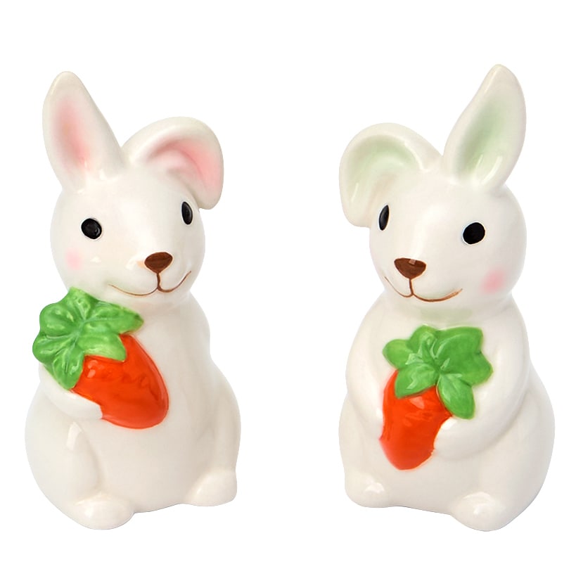 Easter Bunny Tableware, Ceramic Serving Pieces or Table Runner