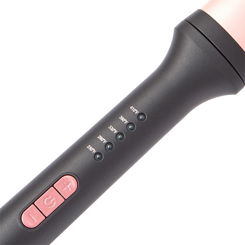 Savvy 1.25" Oval Wave Wand with Adjustable Temperature Control