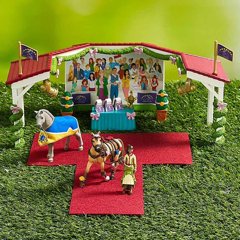 Schleich Horse Club Set - Over 100 Pieces for Imaginative Play