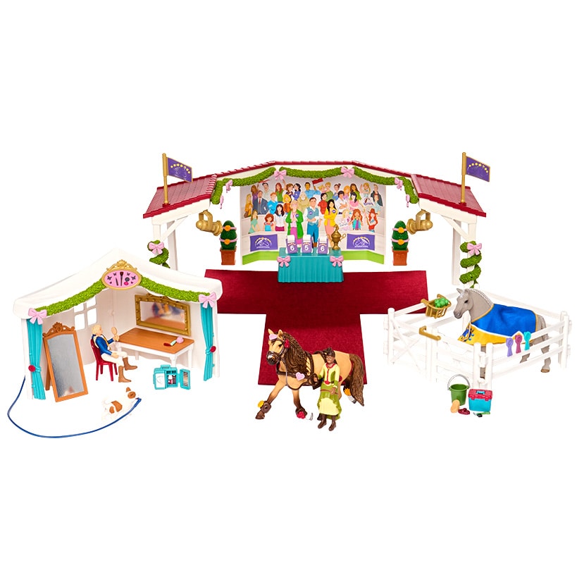 Schleich Horse Club Set - Over 100 Pieces for Imaginative Play