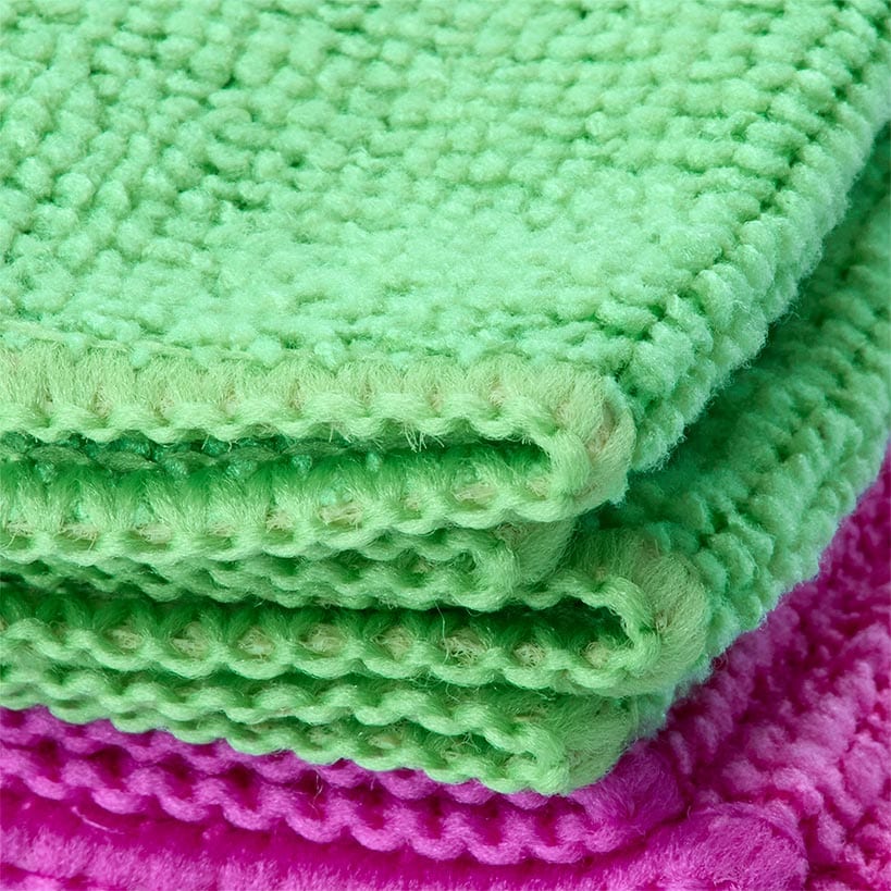 Microfiber Cleaning Cloths - Multi-Purpose, Non-Abrasive, Set of 10