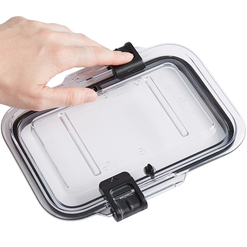 Stackable Food Storage Container with Steam Vent
