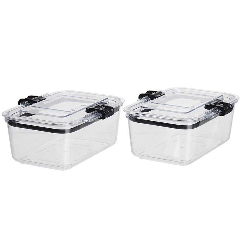 Stackable Food Storage Container with Steam Vent