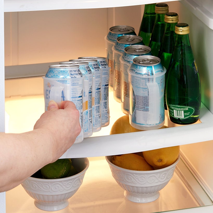 Beverage Can Space Savers for Refridgerator - Set of 2